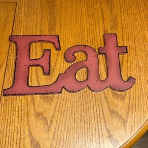 ‘Eat’ sign